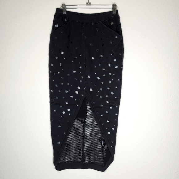 DRIFTER Asymmetrical Polkadot Skirt S - Picture 3 of 6